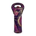 Fantastic Capricorn Sign Print Single Neoprene Wine Tote