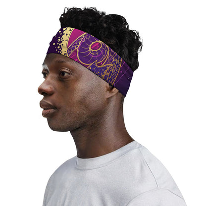 Fantastic Capricorn Sign Print Sports Headband