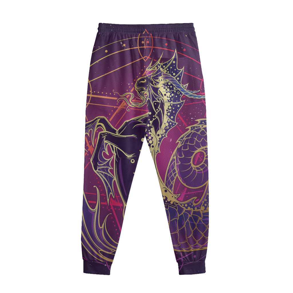 Fantastic Capricorn Sign Print Sweatpants