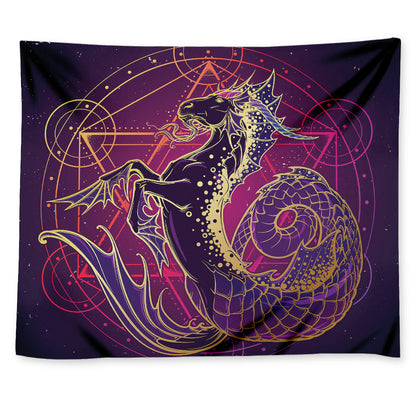 Fantastic Capricorn Sign Print Tapestry