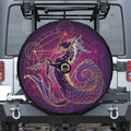 Fantastic Capricorn Sign Print Tire Cover With Camera Hole