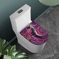 Fantastic Capricorn Sign Print Toilet Lid Cover