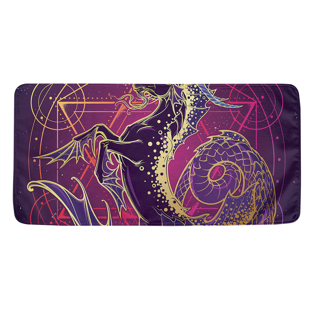 Fantastic Capricorn Sign Print Towel