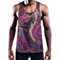 Fantastic Capricorn Sign Print Men's Workout Tank Top