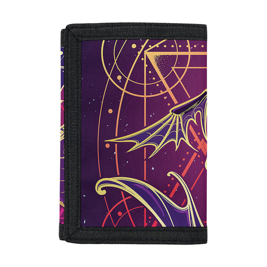 Fantastic Capricorn Sign Print Trifold Wallet