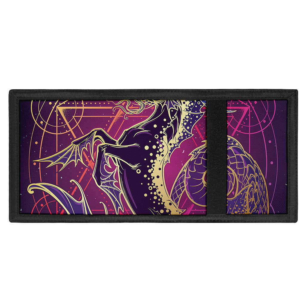 Fantastic Capricorn Sign Print Trifold Wallet