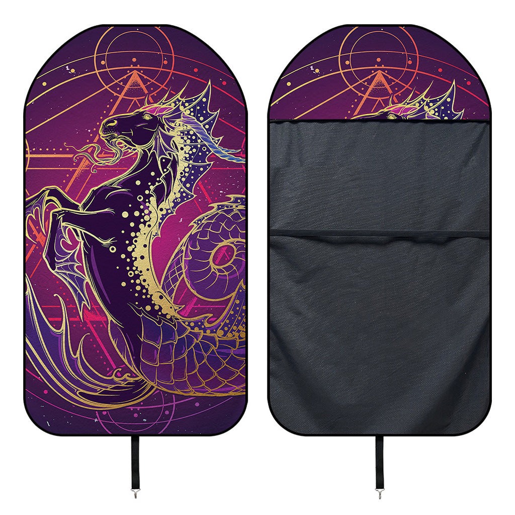Fantastic Capricorn Sign Print Waterproof Car Seat Cover