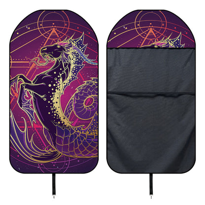 Fantastic Capricorn Sign Print Waterproof Car Seat Cover