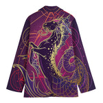 Fantastic Capricorn Sign Print Women's Blazer