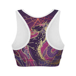 Fantastic Capricorn Sign Print Women's Sports Bra