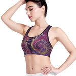 Fantastic Capricorn Sign Print Women's Sports Bra