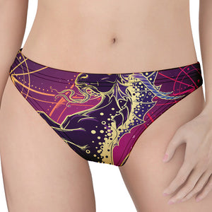 Fantastic Capricorn Sign Print Women's Thong