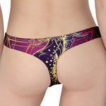 Fantastic Capricorn Sign Print Women's Thong