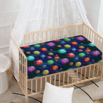 Fantastic Planets Pattern Print Baby Crib Sheet