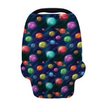 Fantastic Planets Pattern Print Baby Seat Cover