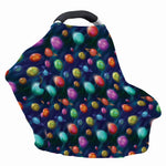 Fantastic Planets Pattern Print Baby Seat Cover