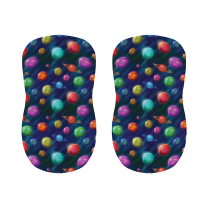 Fantastic Planets Pattern Print Bar Stool Covers