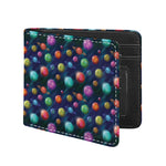 Fantastic Planets Pattern Print Bifold Wallet