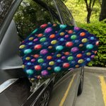 Fantastic Planets Pattern Print Car Side Mirror Covers