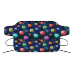 Fantastic Planets Pattern Print Car Windshield Snow Cover