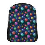 Fantastic Planets Pattern Print Casual Backpack