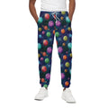 Fantastic Planets Pattern Print Cotton Sweatpants