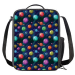 Fantastic Planets Pattern Print Crossbody Lunch Bag