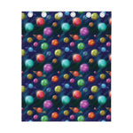 Fantastic Planets Pattern Print Curtain