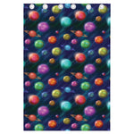 Fantastic Planets Pattern Print Curtain