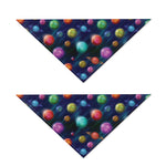 Fantastic Planets Pattern Print Dog Bandana