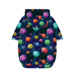Fantastic Planets Pattern Print Dog Zip Up Hoodie