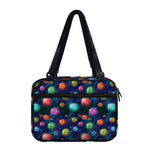Fantastic Planets Pattern Print Double Strap Bible Bag