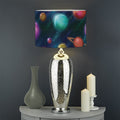 Fantastic Planets Pattern Print Drum Lamp Shade