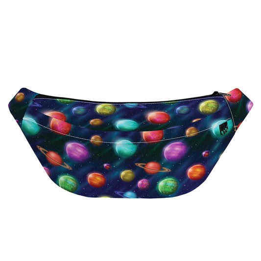 Fantastic Planets Pattern Print Fanny Pack