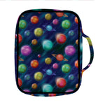 Fantastic Planets Pattern Print Front Pocket Bible Bag