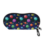 Fantastic Planets Pattern Print Glasses Case