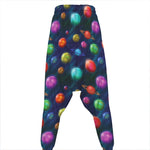 Fantastic Planets Pattern Print Hammer Pants