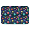Fantastic Planets Pattern Print Indoor Door Mat