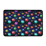 Fantastic Planets Pattern Print Kitchen Mat