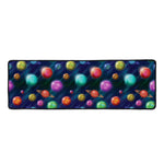 Fantastic Planets Pattern Print Long Kitchen Mat