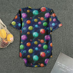 Fantastic Planets Pattern Print Men's Bodysuit