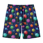 Fantastic Planets Pattern Print Men's Swim Trunks