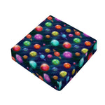 Fantastic Planets Pattern Print Outdoor Seat Cushion Cover