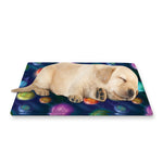 Fantastic Planets Pattern Print Pet Cooling Mat Cover