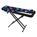 Fantastic Planets Pattern Print Piano Keyboard Cover