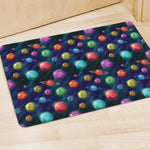 Fantastic Planets Pattern Print Polyester Doormat