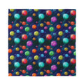 Fantastic Planets Pattern Print Silk Bandana