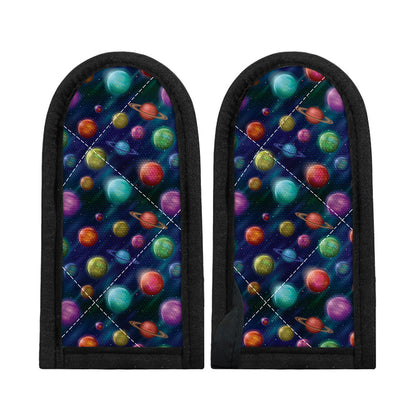 Fantastic Planets Pattern Print Skillet Handle Cover