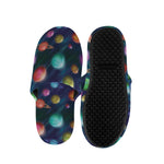 Fantastic Planets Pattern Print Slippers