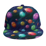 Fantastic Planets Pattern Print Snapback Cap